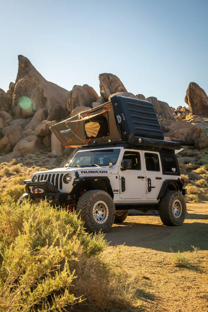 Alpha II Hardshell Rooftop Tent – ABS – 2 Person – Black – Lightweight Off-Road Tent
