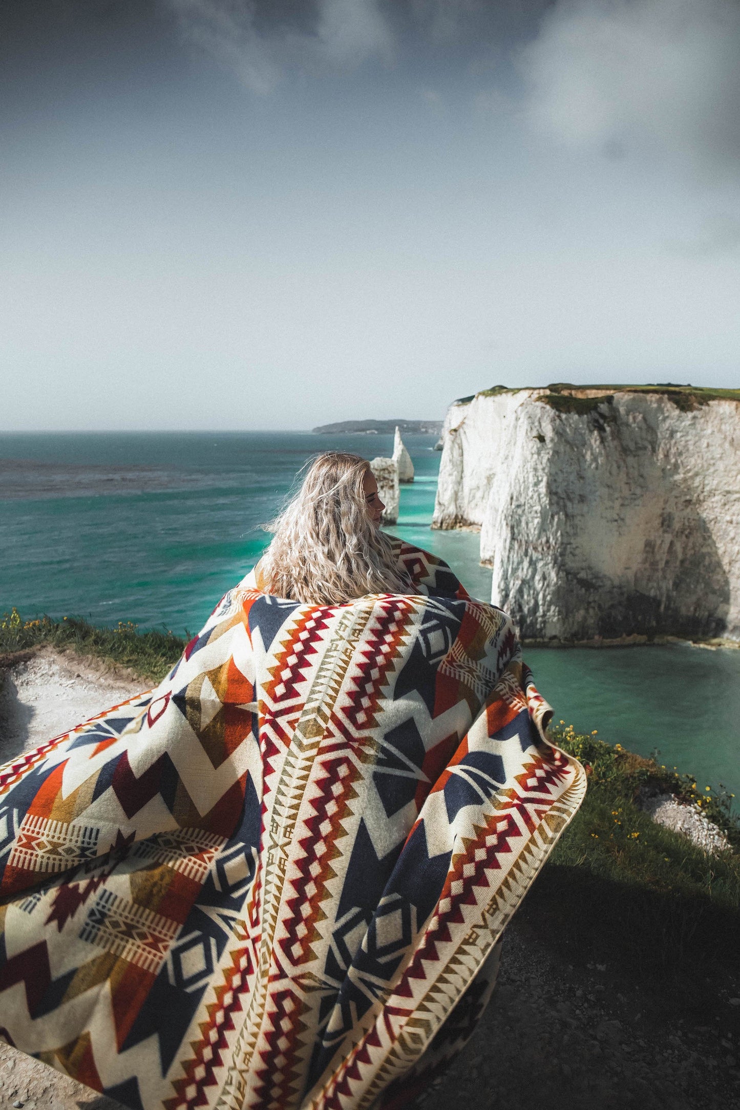 Awa Blanket - Vibrant Autumn | Kitchen + Metal
