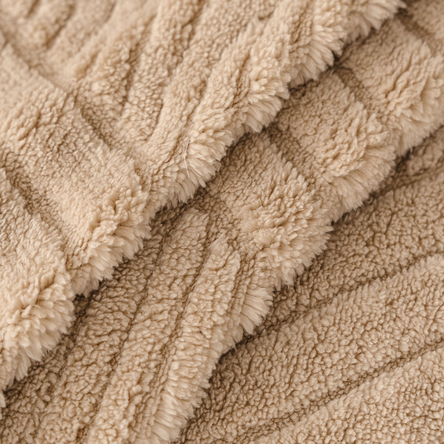 Plush Sherpa Fleece Sofa Throw Blanket, Soft & Cozy Furniture Protector for Couch