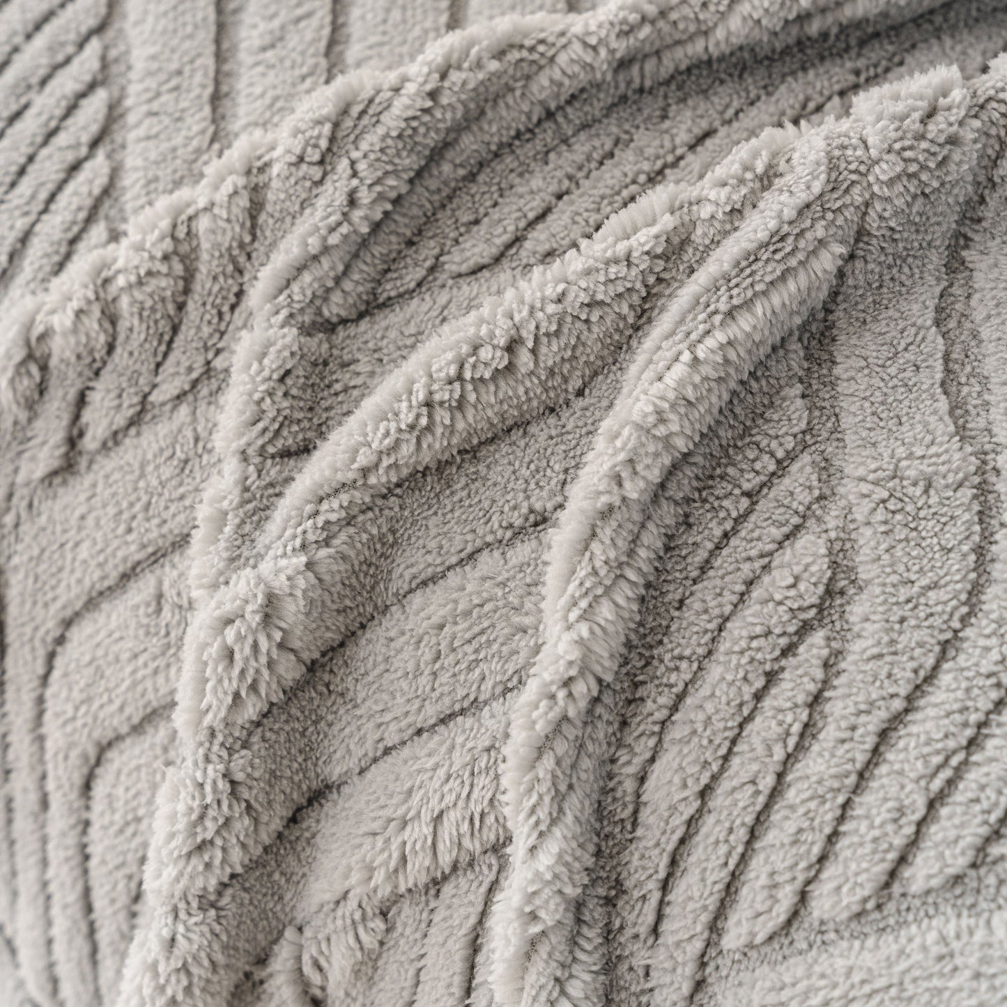 Plush Sherpa Fleece Sofa Throw Blanket, Soft & Cozy Furniture Protector for Couch