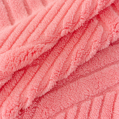 Plush Sherpa Fleece Sofa Throw Blanket, Soft & Cozy Furniture Protector for Couch
