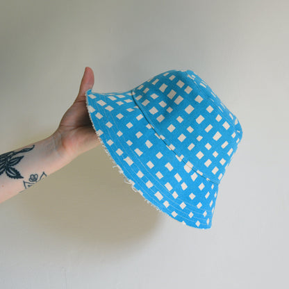 Grid Bucket Hat