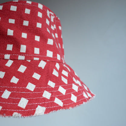 Grid Bucket Hat