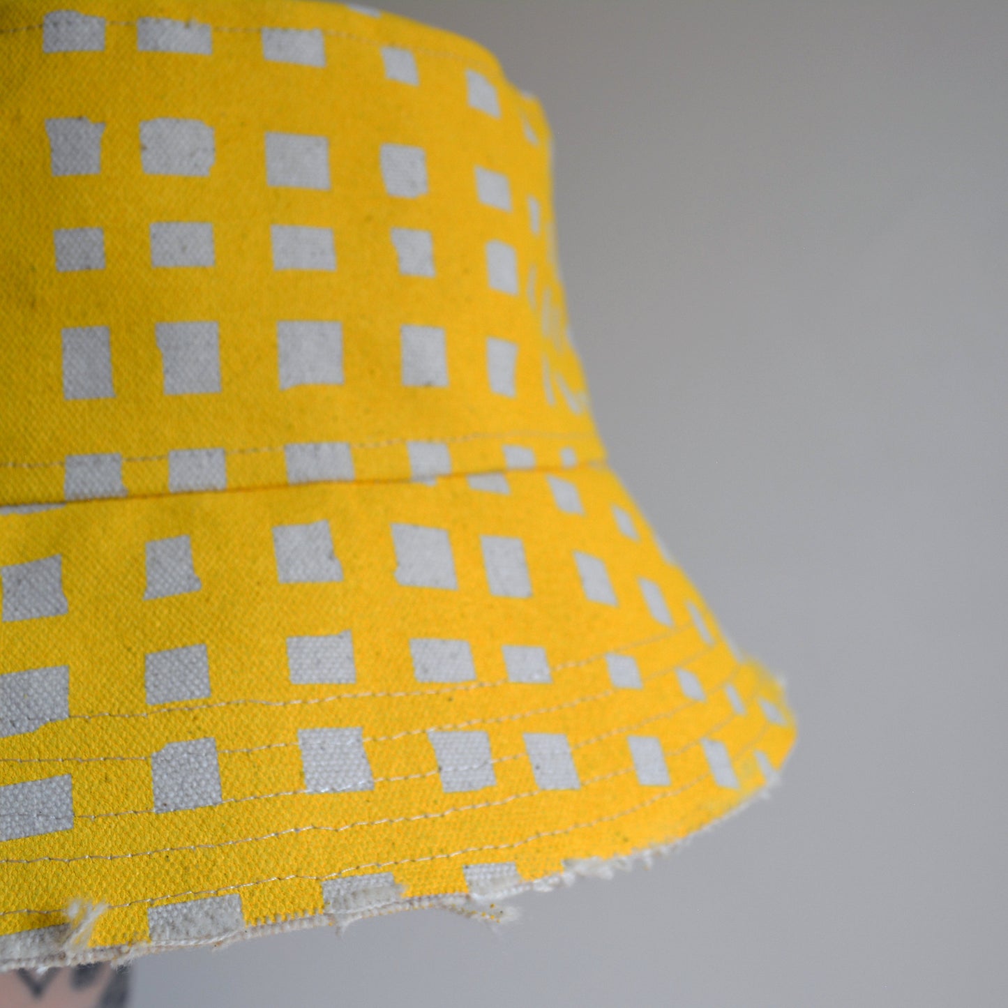 Grid Bucket Hat