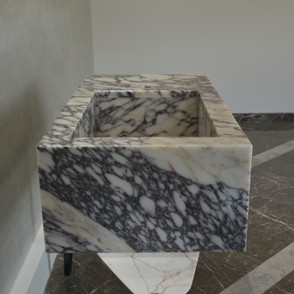 CUSTOM MADE CALACATTA VIOLA BATHROOM SINK (NS-062)
