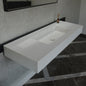 Quartz Bathroom Vanity With Single Sink (QU-092)