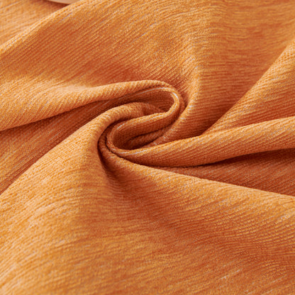 Solid Color Chenille Sofa Throw Blanket, Cozy & Easy Care Fringed Furniture Protector