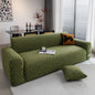 Modern Geometric Jacquard Sofa Slipcover, High Stretch 1-Piece Textured Couch Cover