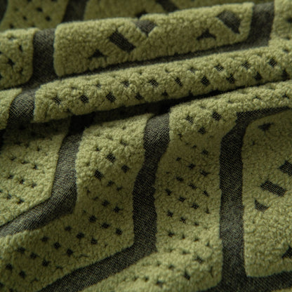 Modern Geometric Jacquard Sofa Slipcover, High Stretch 1-Piece Textured Couch Cover