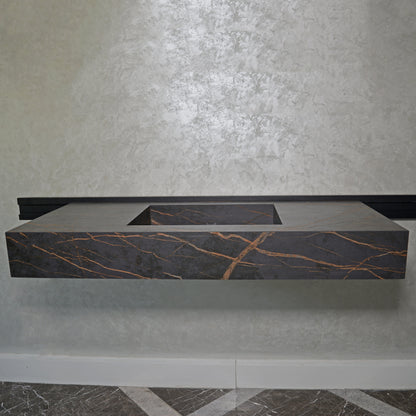 Handcrafted Dekton - Laurent Engineered Porcelain Sink (ES-054)