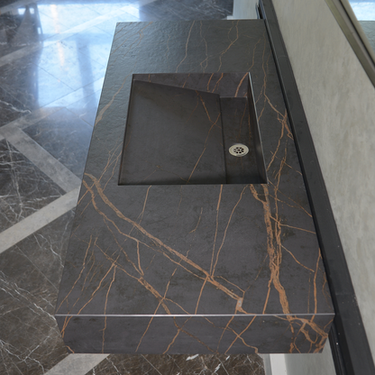 Handcrafted Dekton - Laurent Engineered Porcelain Sink (ES-054)