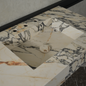 HANDCRAFTED MATERIA CORCHIA GOLD ENGINEERED PORCELAIN SINK (ES-050)