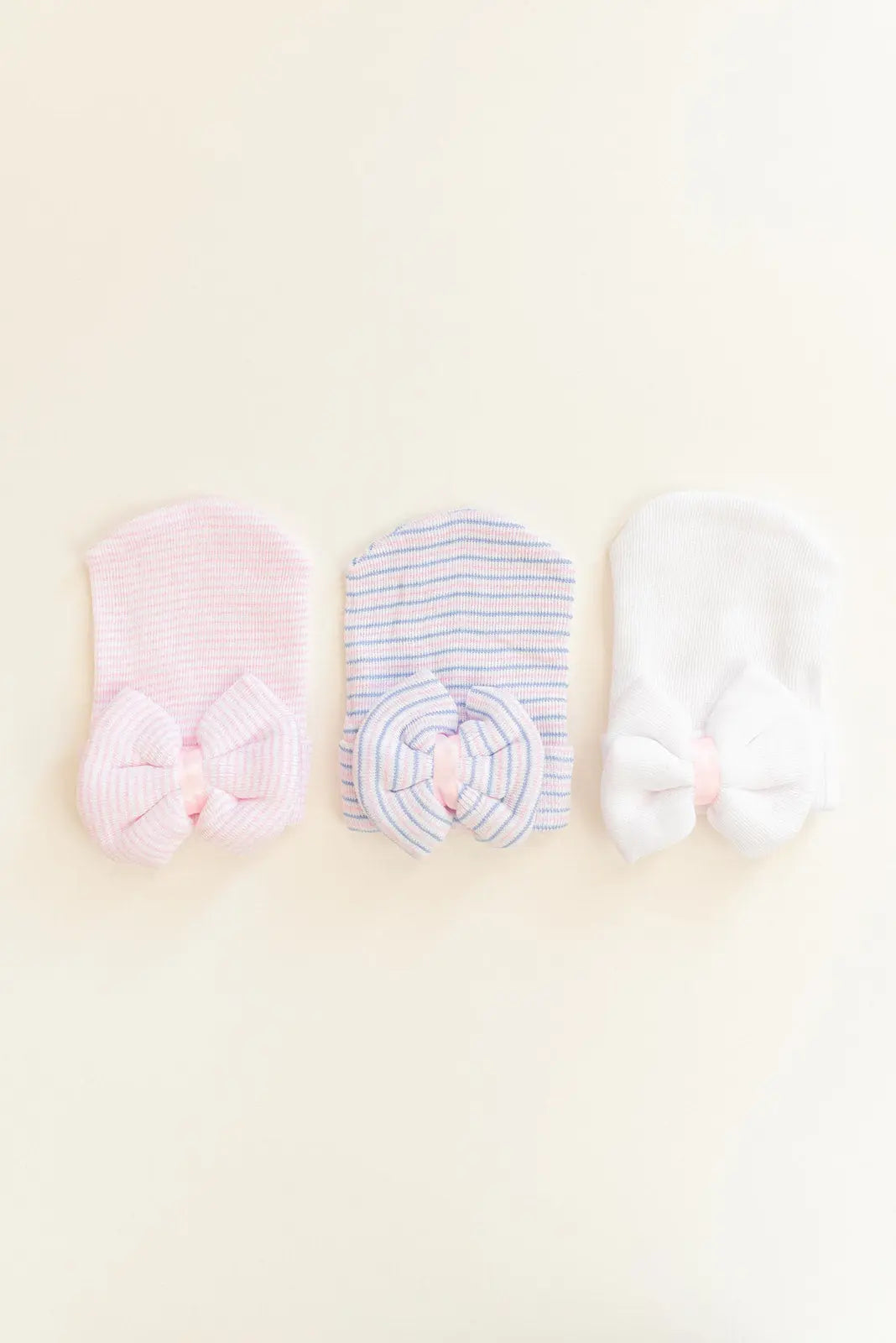 Newborn Baby Girl Hat with Bow