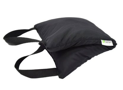 Yoga Sandbag 10 lb ( SAND FILLED ) dust free sand bag, yoga, photography, pilates - Made in USA