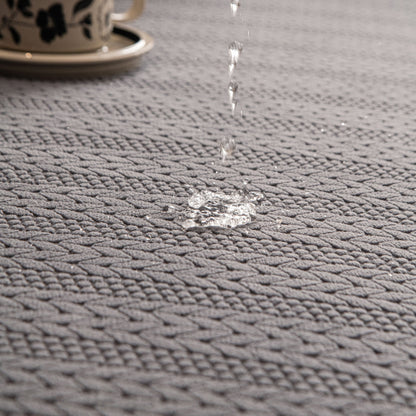 High Stretch Wheat Ear Embossed Textured Couch Slipcover, Water Repellent Sofa Cover