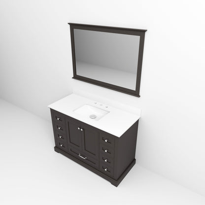 Dukes 48 in. W x 22 in. D Espresso Single Bath Vanity