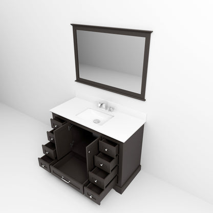 Dukes 48 in. W x 22 in. D Espresso Single Bath Vanity
