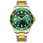 Men's large dial calendar watch
