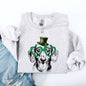 Dachshund, Adorable Dog, St Patrick's Day, Lucky, Irish Sweatshirt