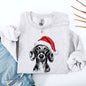 Dachshund, Santa, Dog, Christmas, Dog Lover, Pet Sweatshirt