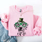 Dalmatian, Adorable Dog, St Patrick's Day, Lucky, Irish Sweatshirt