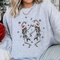 Dancing Skeletons Retro Christmas Sweatshirt