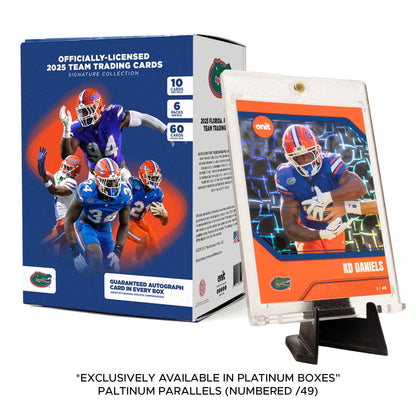 University of Florida Football 2025 Trading Cards - Platinum Box