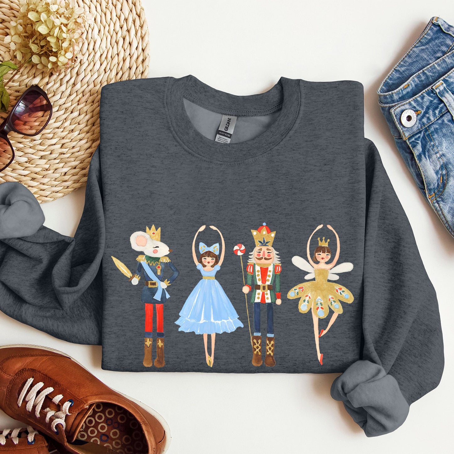 Nutcracker Ballet Christmas Sweatshirt