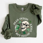 Dead Inside But Feeling Lucky, St Patrick's Day Sweatshirt