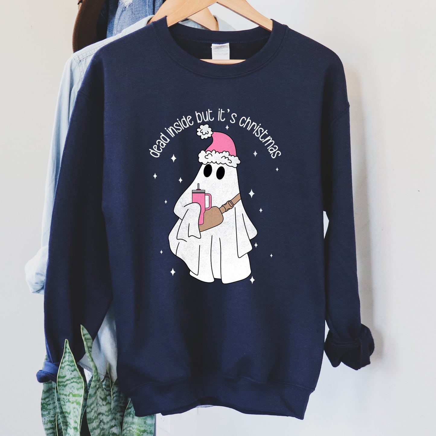 Dead Inside But It's Christmas Sweatshirt