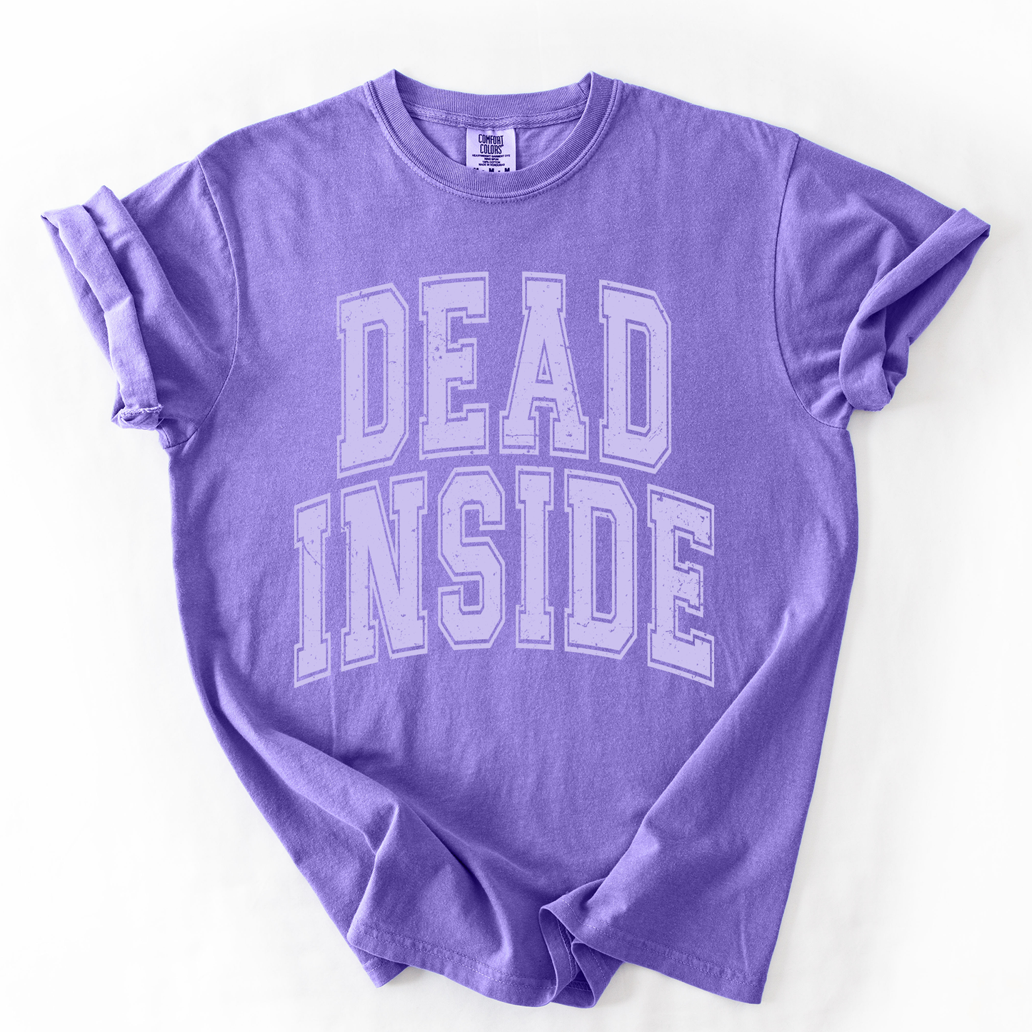 Dead Inside, Mood, Halloween, Vibes, Comfort Colors T-Shirt