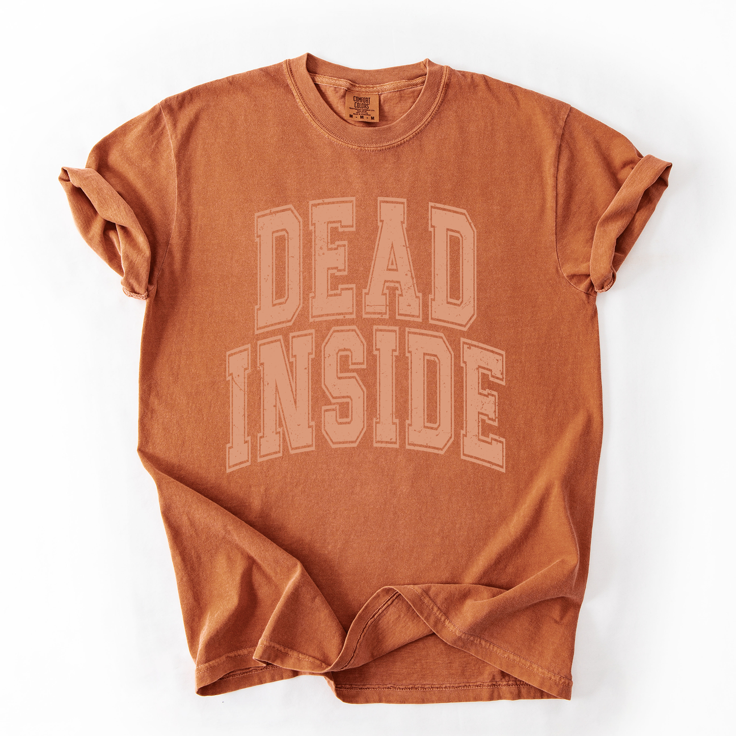 Dead Inside, Mood, Halloween, Vibes, Comfort Colors T-Shirt