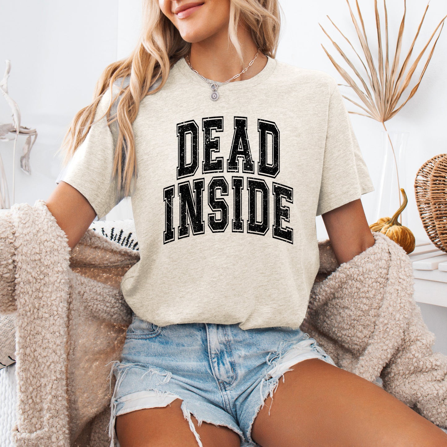 Dead Inside, Mood, Halloween, Vibes, Tshirt