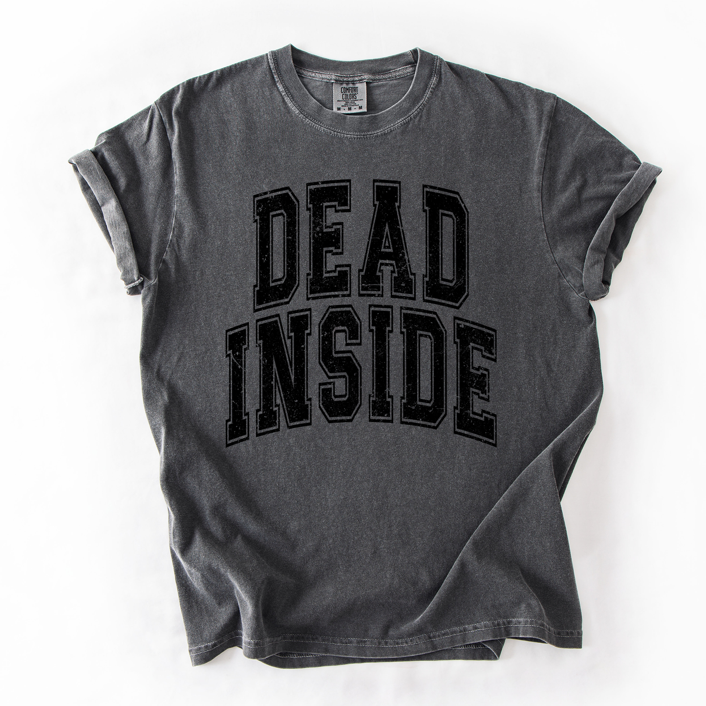 Dead Inside, Mood, Halloween, Vibes, Comfort Colors T-Shirt