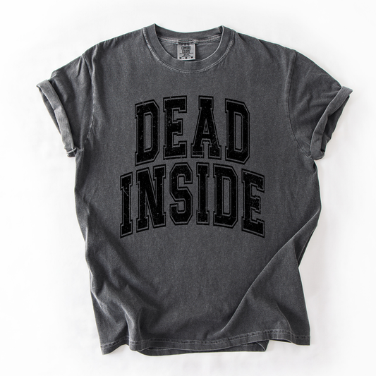 Dead Inside, Mood, Halloween, Vibes, Comfort Colors T-Shirt