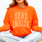 Dead Inside, Mood, Halloween, Vibes Sweatshirt