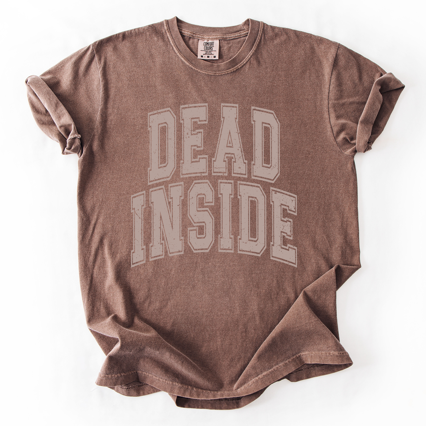 Dead Inside, Mood, Halloween, Vibes, Comfort Colors T-Shirt