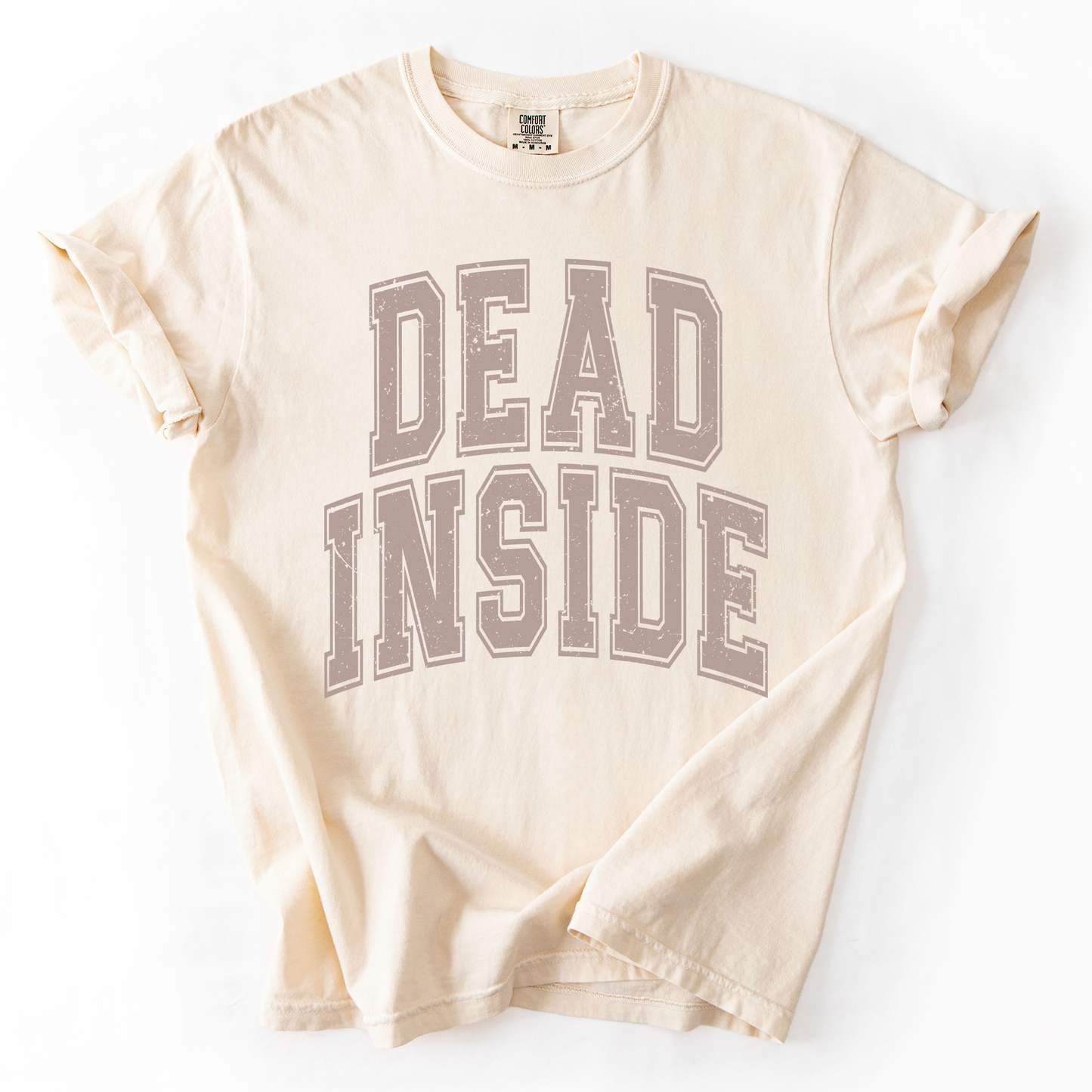 Dead Inside, Mood, Halloween, Vibes, Comfort Colors T-Shirt