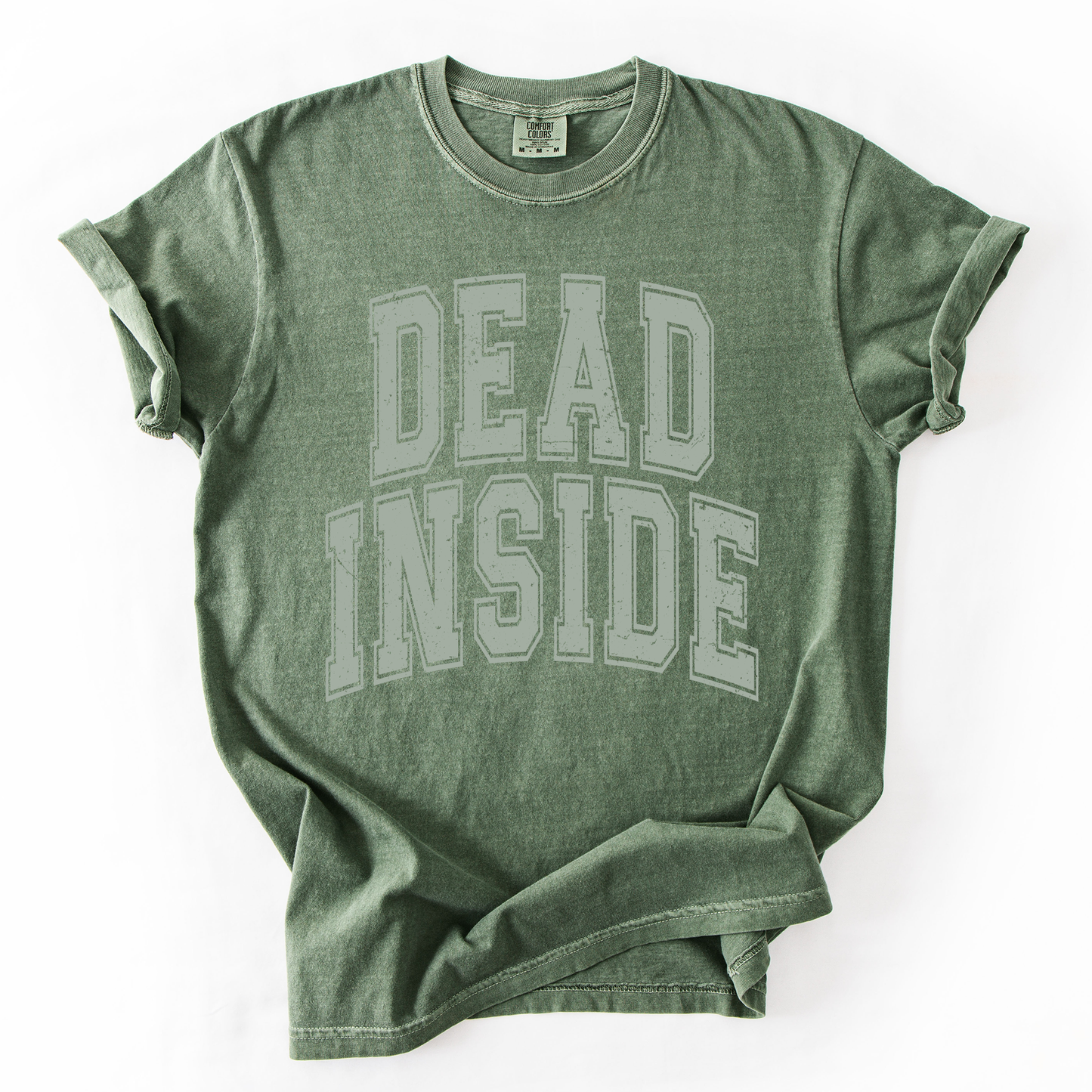 Dead Inside, Mood, Halloween, Vibes, Comfort Colors T-Shirt