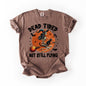 Dead Tired But Still Flying, Halloween, Witch, Comfort Colors T-Shirt