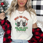 Deck The Halls And Not Your Family, Fa La La, Retro, Christmas, Skeleton, Rock Super Soft Tees