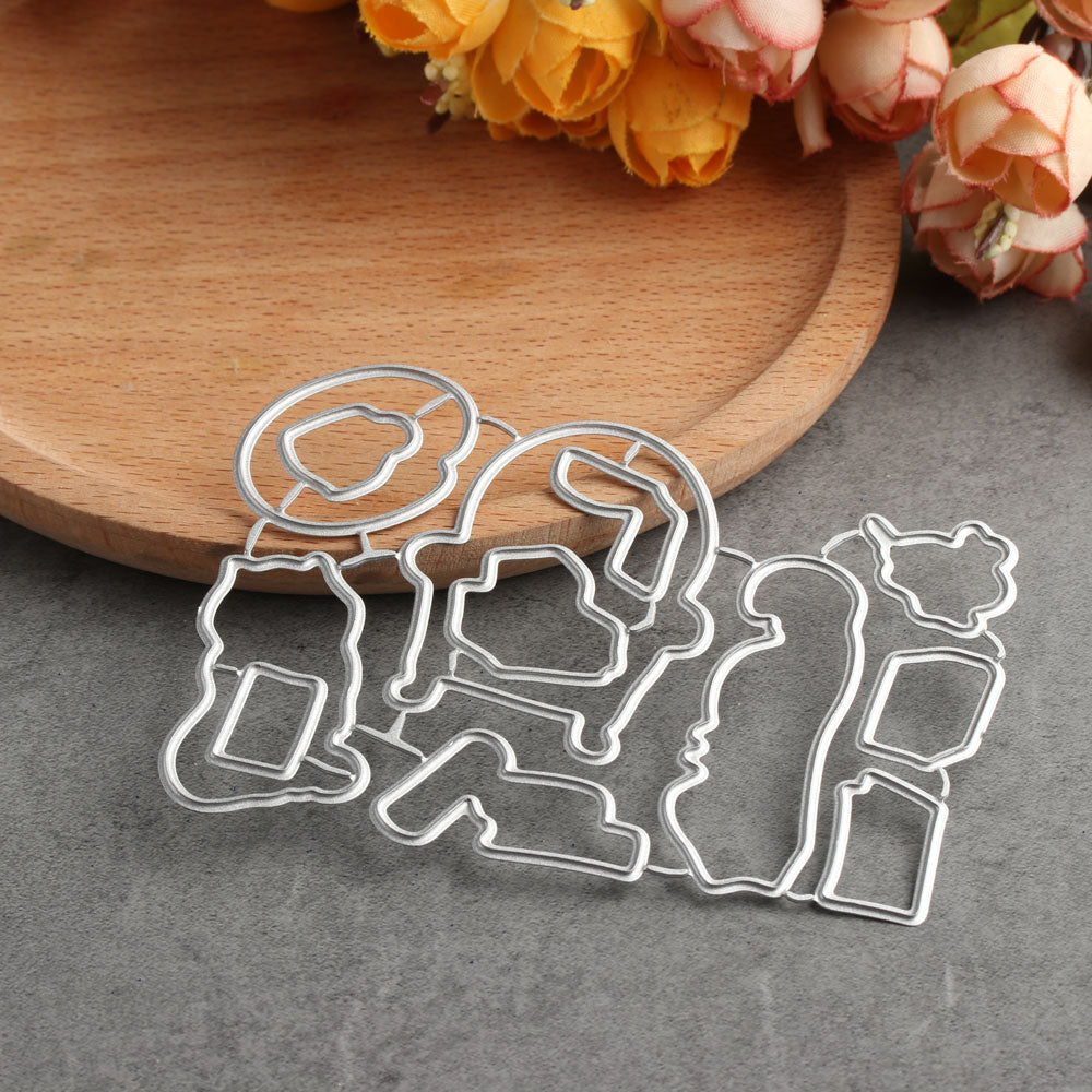 Decorative Lovely DIY Cat Metal Cutting Dies