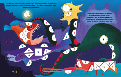 Crayola: Undersea Sticker by Number- Paperback Stickerbook