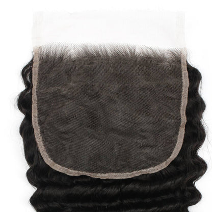 Deep Wave 6x6 HD Lace Human Hair Closure