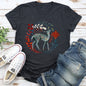 Deer, Folk Art, Scandinavian, Winter, Christmas Super Soft Tees