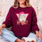 Def Jolly, Santa, Retro, Christmas, Funny Sweatshirt