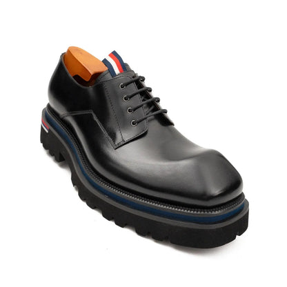 Derby Shoes Chunky 6cm heel boost Black