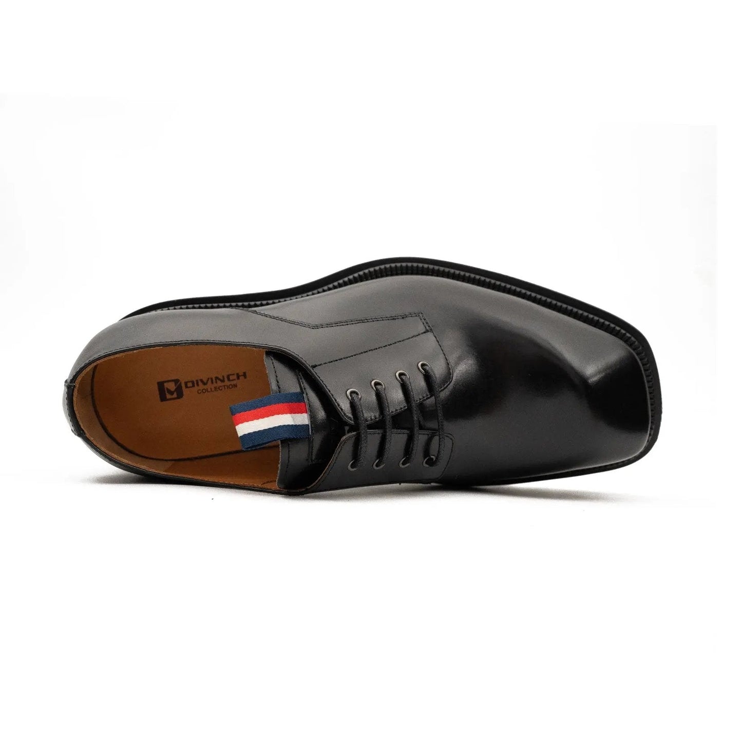 Derby Shoes Chunky 6cm heel boost Black