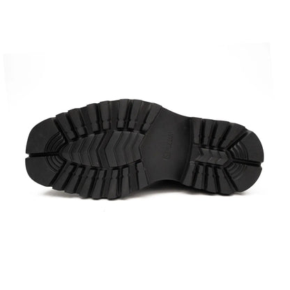 Derby Shoes Chunky 6cm heel boost Black