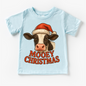 Mooey Christmas Country Cow Shirt - Farm Christmas Tee